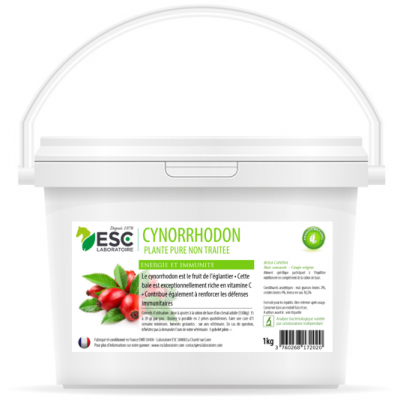 Cynorrhodon – Vitamine C naturelle Cheval – Plante pure