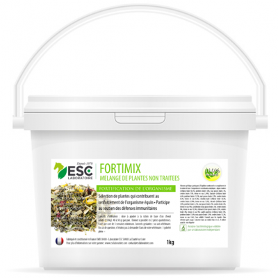 Fortimix – Défenses immunitaires cheval – Mélange de plantes