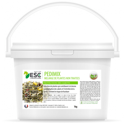 Pedimix – Circulation sanguine sabot du cheval et fourbure cheval – Mélange de plantes