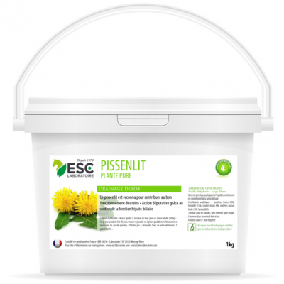 Pissenlit – Action dépurative et detox cheval – Plante pure