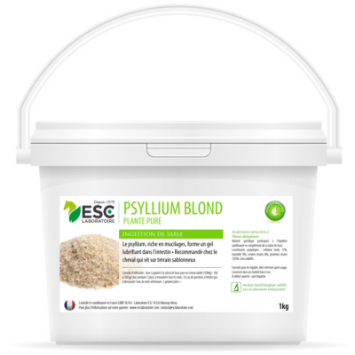 Psyllium blond – Coliques de sable cheval – Plante pure